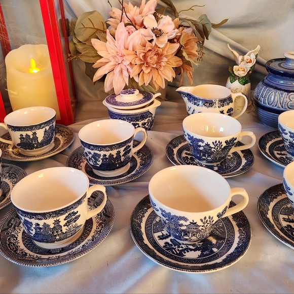Johnson Brothers Willow China Set Johnson Brothers Blue Willow